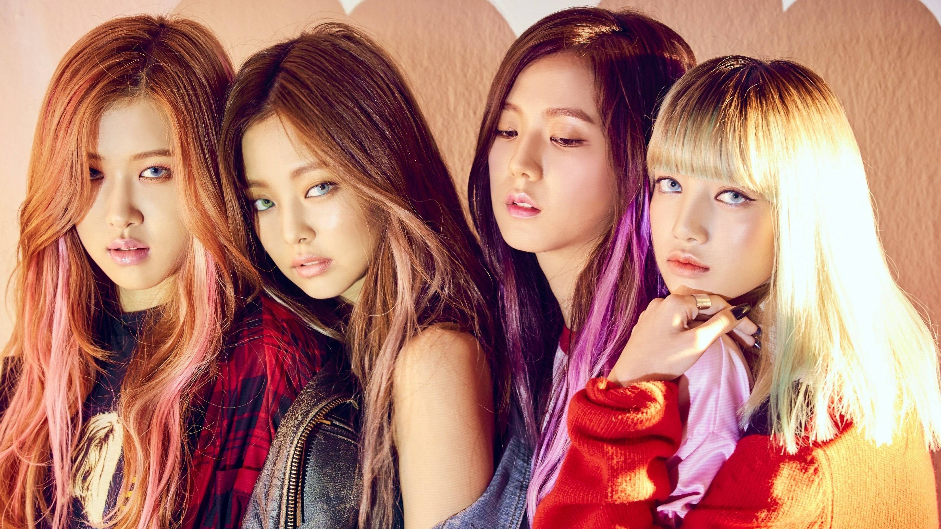 3840x2160 BLACKPINK Rose Jennie Jisoo Lisa 4K