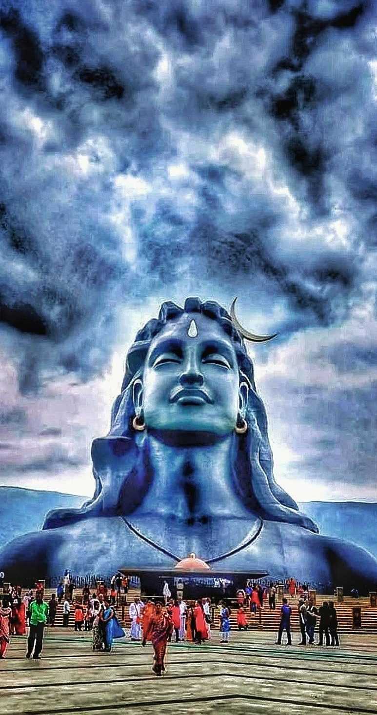 773x1466 4K Mahadev Wallpaper