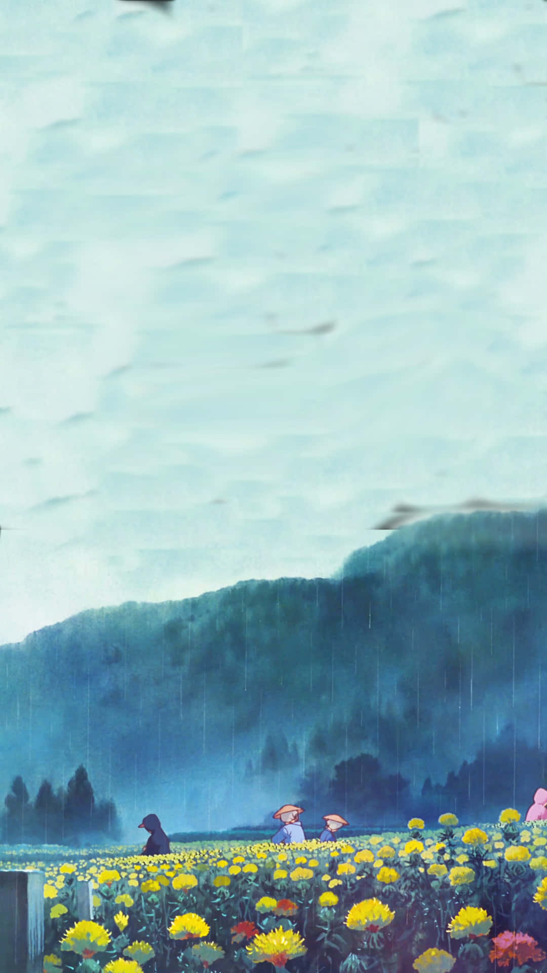1080x1920 Download Get Ready To Explore The Magical World Of Studio Ghibli On Your New Phone Wallpaper