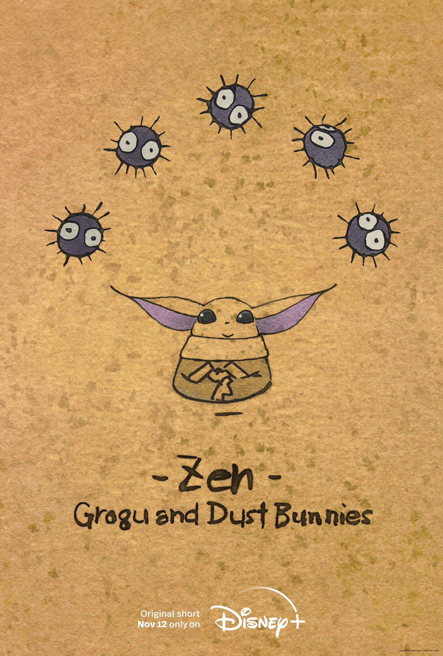 1688x2500 Studio Ghibli And Lucasfilm Team Up To Surprise Disney+ Fans With Short “Zen And Dust Bunnies”. Disney Plus Press