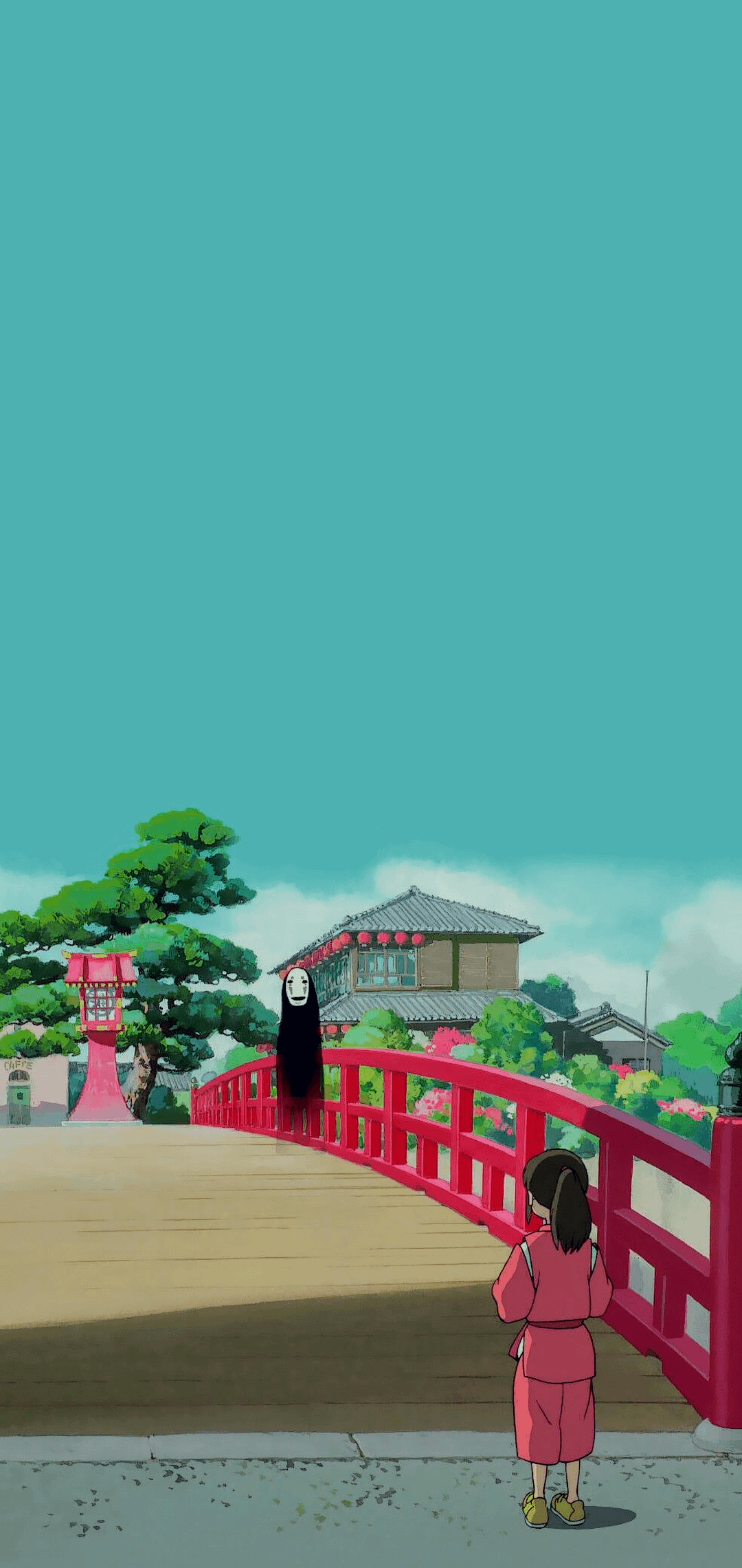 1080x2280 Studio Ghibli, Spirited Away