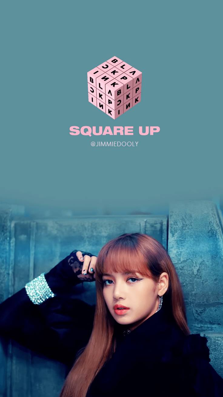 736x1309 Lisa Black Pink Wallpaper
