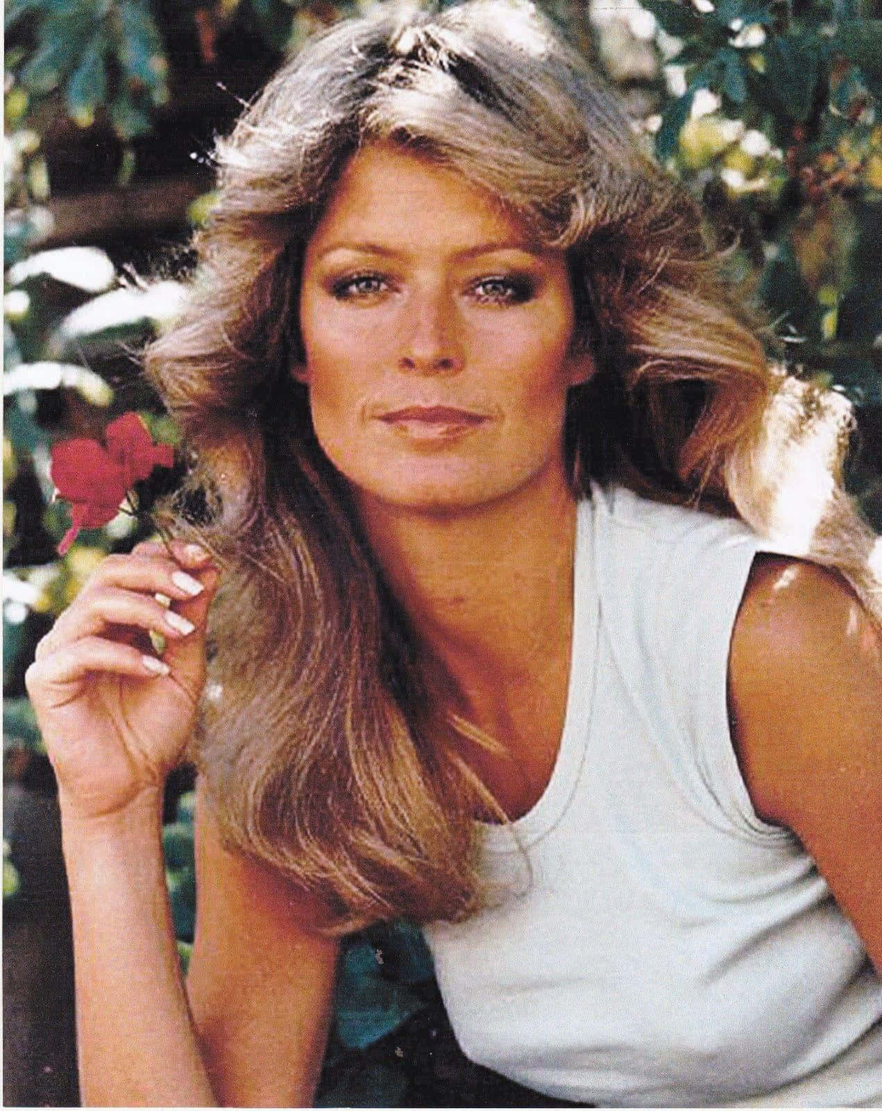 1271x1600 Download Iconic Actress Farrah Fawcett
