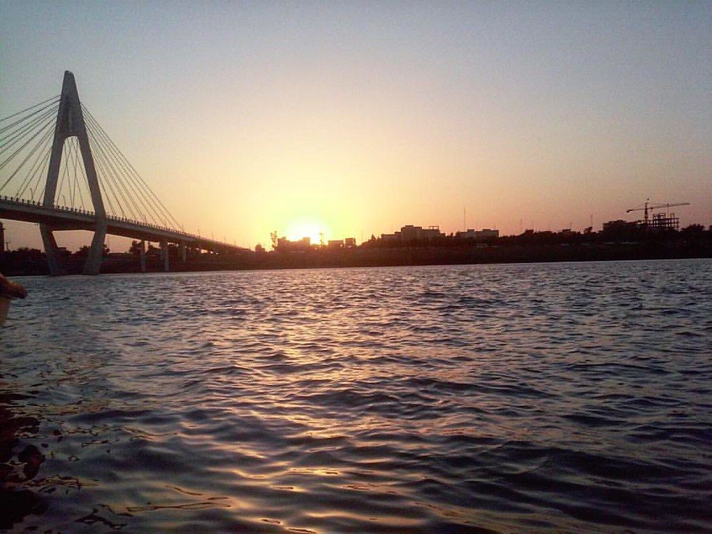 1024x768 Ghadir bridge. Iran, Ahvaz. #iran360 #bridge #ahvaz #photo