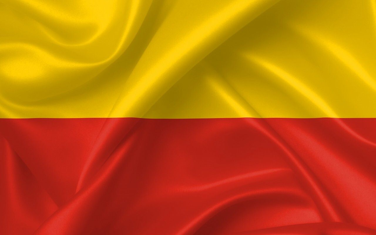 1280x800 Warsaw flag, Poland country symbol illustration. Free
