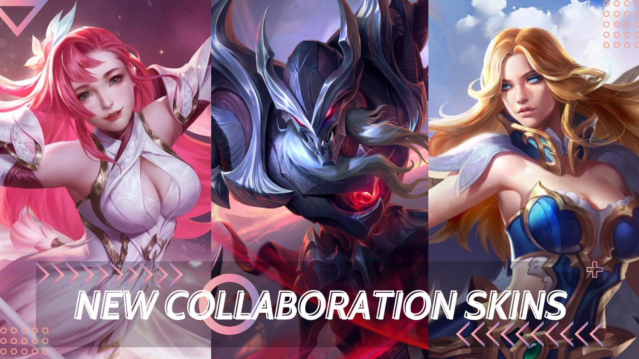 2048x1152 New Collaboration skins: Diao Chan, Nakroth, Lauriel