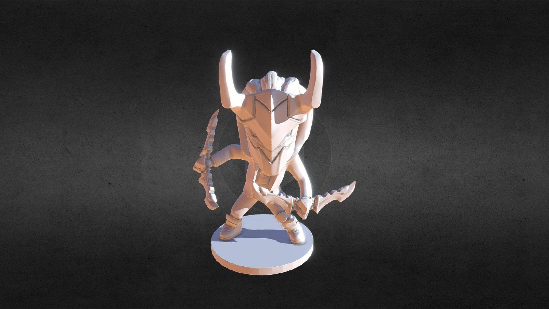 1920x1080 Nakroth chibi style Game model Royalty Free 3D model by 3D Plus [c649dc7]