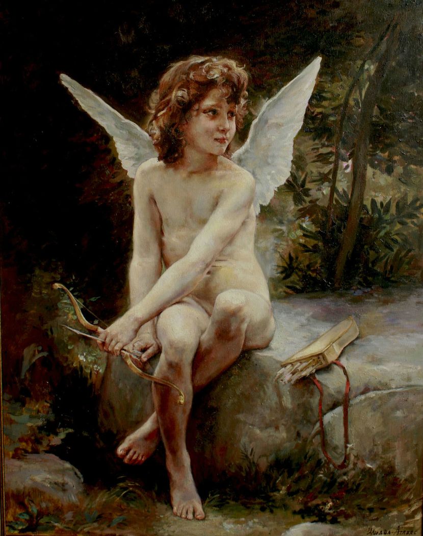 830x1050 Inspired by William Bouguereau by Iliana Atanasova Ivanova
