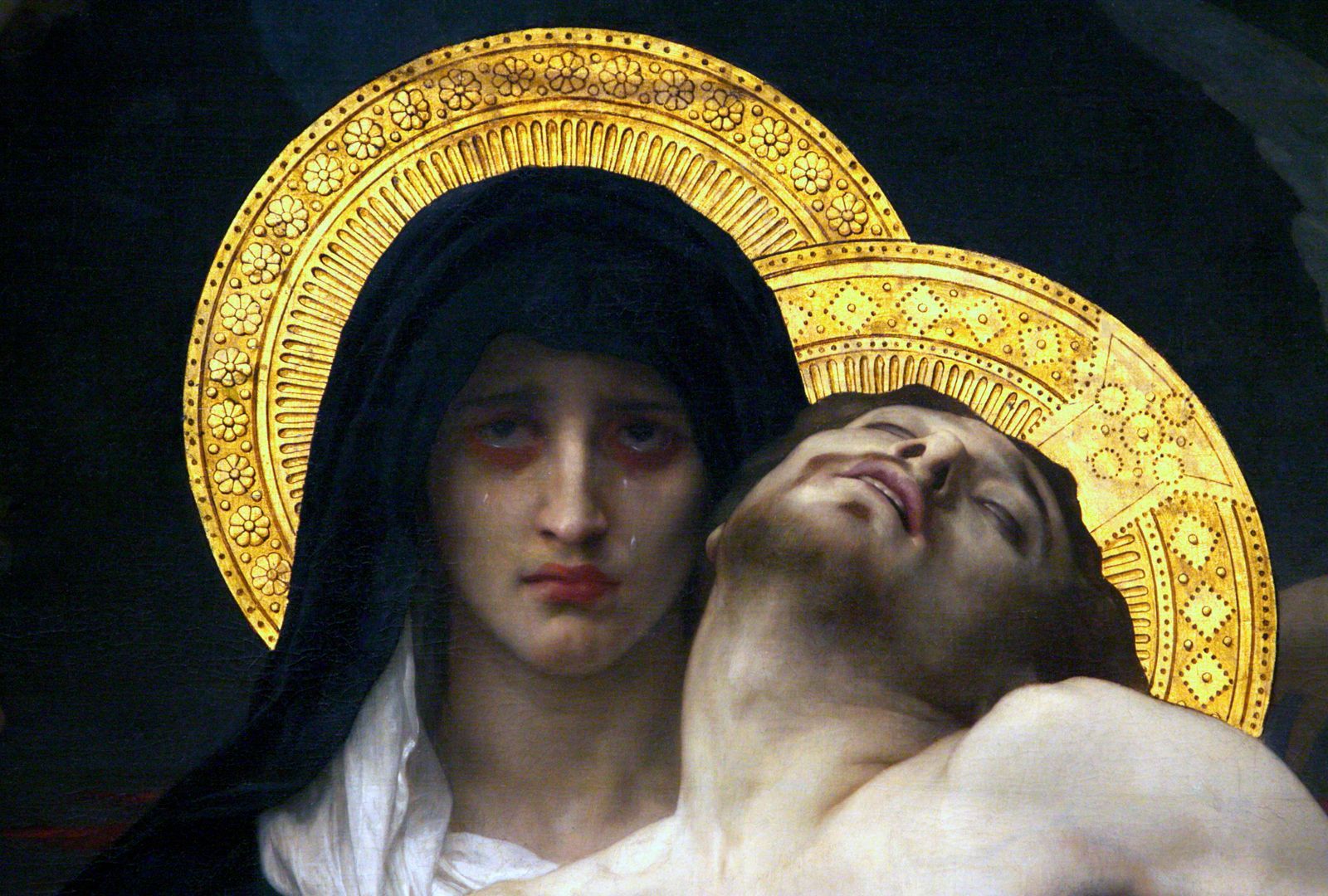 1600x1080 William Adolphe Bouguereau. Pietà (detail), 1876. William adolphe bouguereau, Dallas museum of art, Classic art