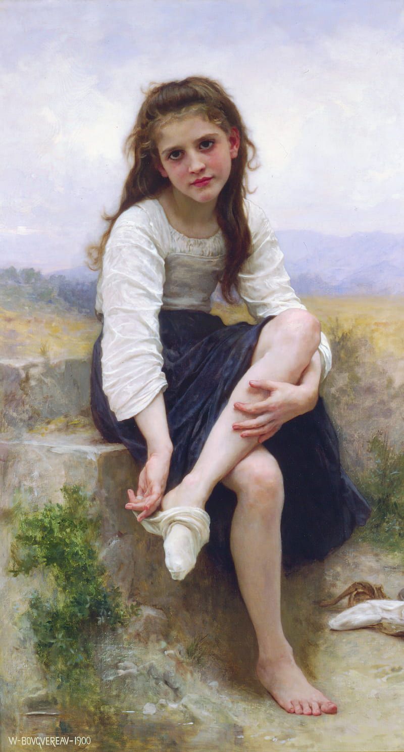 800x1489 HD william adolphe bouguereau wallpaper