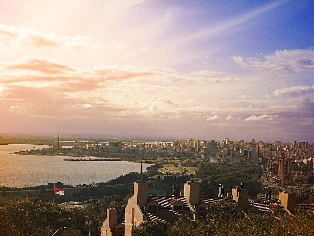 1024x768 Vista do Morro Santa teresa, Porto Alegre