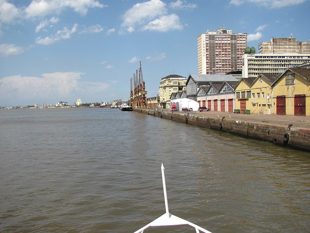 1024x768 Vista do Cais Mauá em Porto Alegre