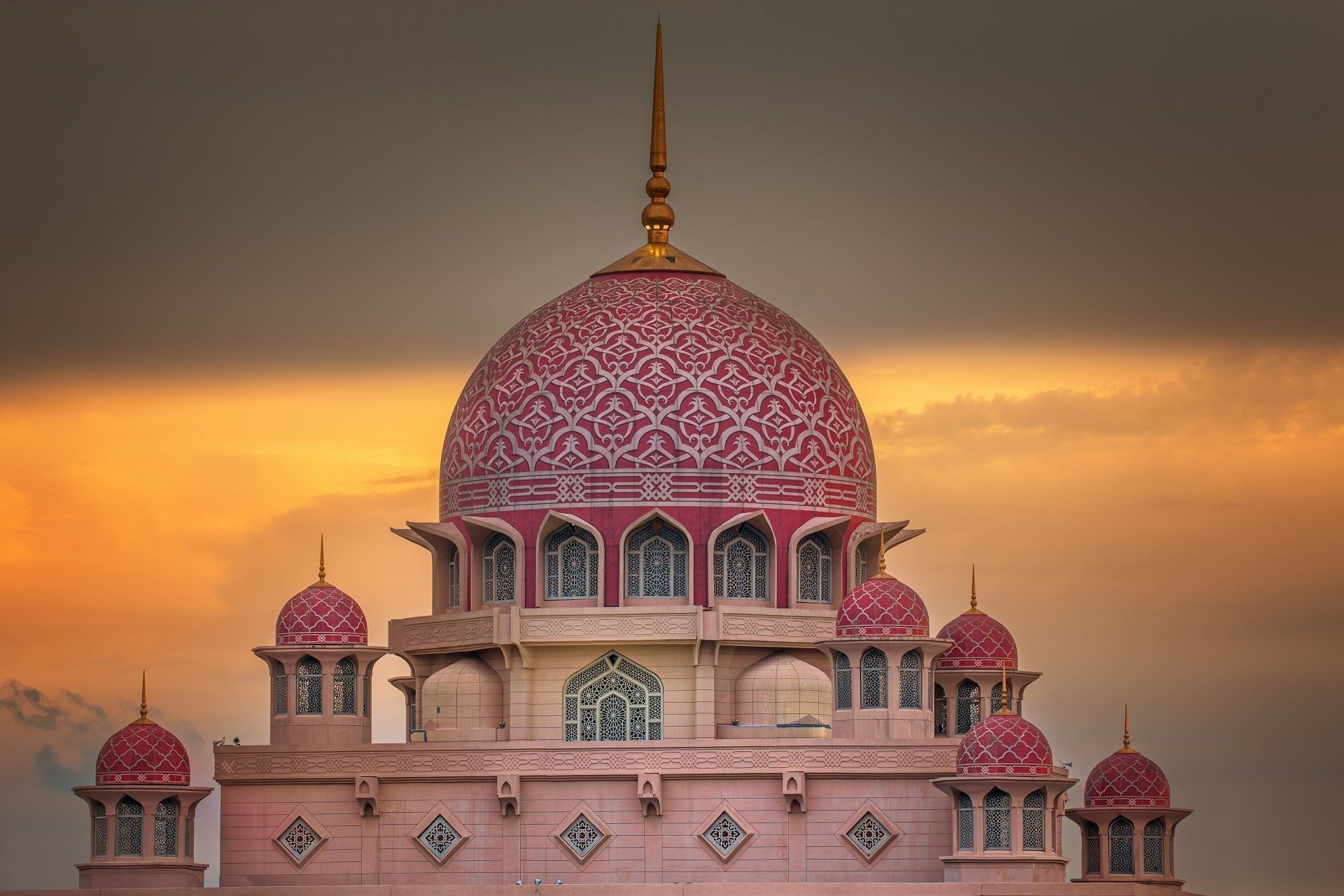 1920x1280 Putrajaya Mosque HD Wallpaper and Background