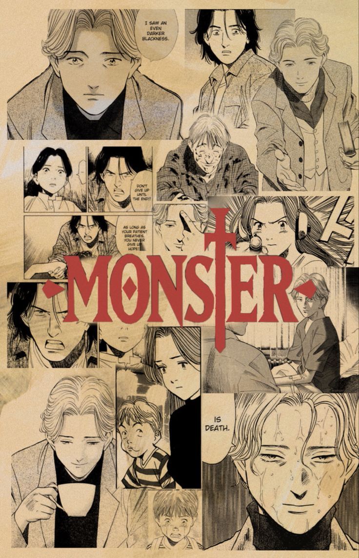 736x1145 Monster wallpaper. Anime monsters, Anime character design, Monster anime johan art