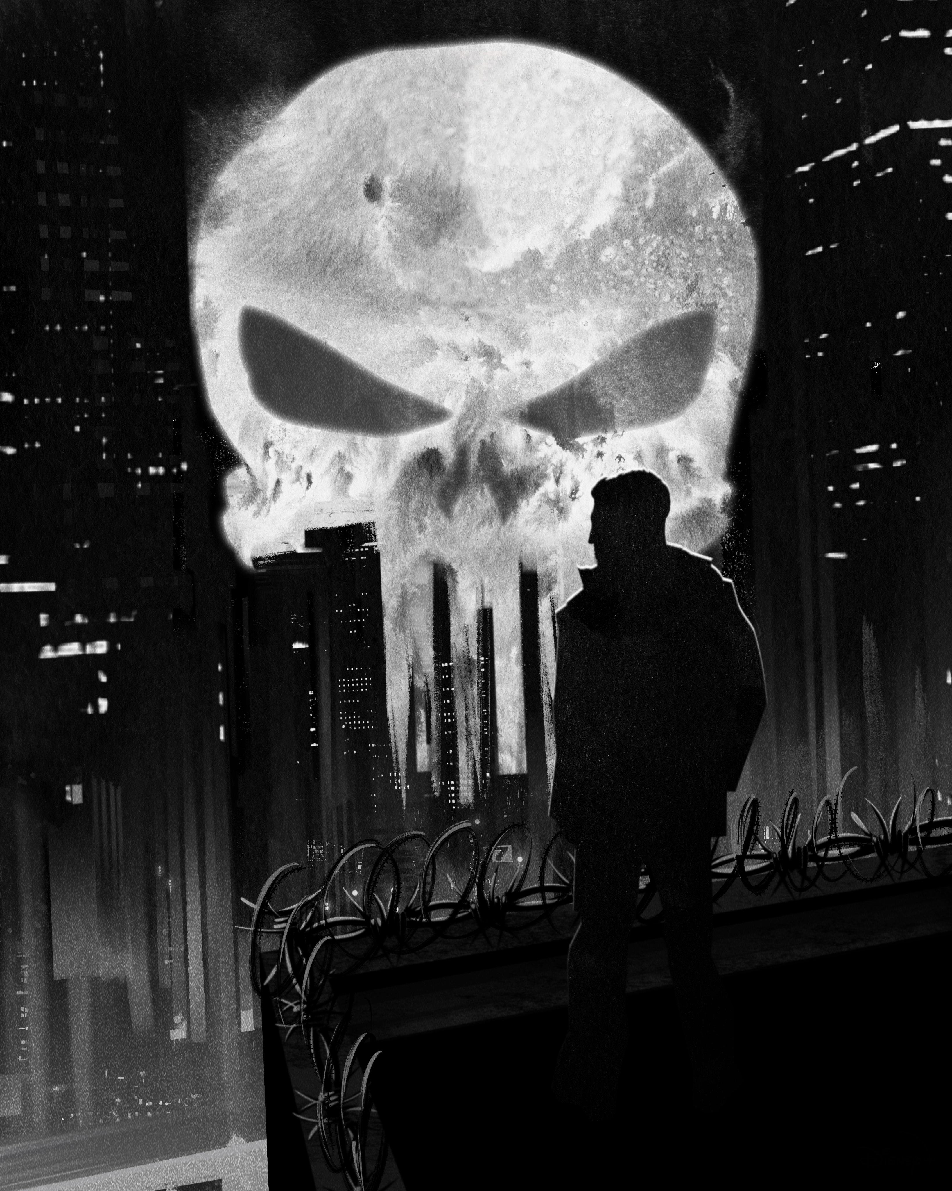 3277x4096 New Punisher Poster + Mobile Wallpaper (2022)