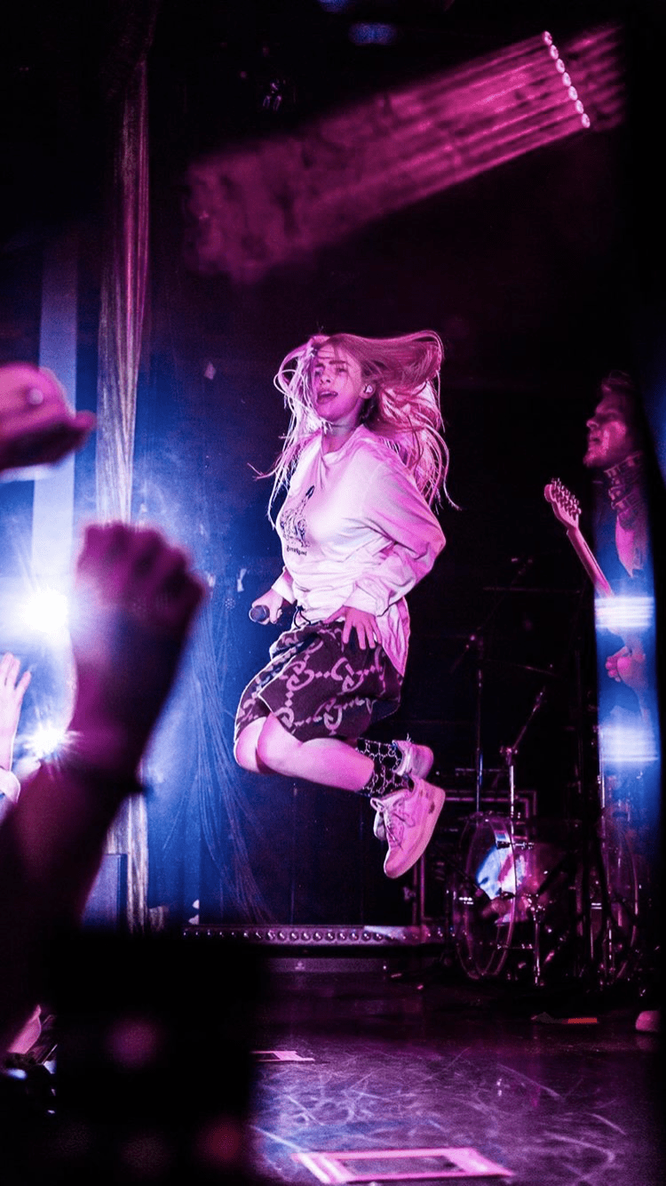 750x1334 Billie Eilish Concert iPhone Wallpaper