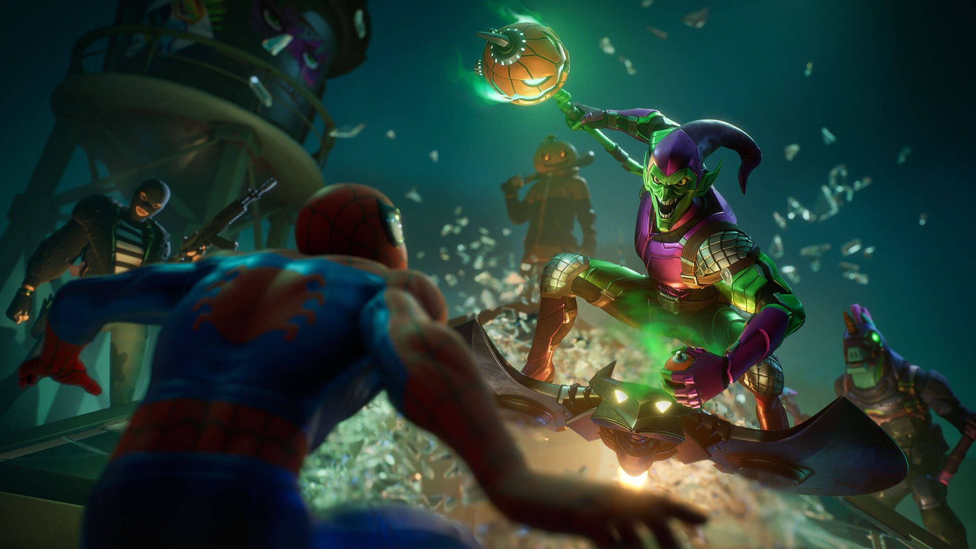 1920x1080 The Green Goblin Glides Into Fortnite In Search Of Spider Man