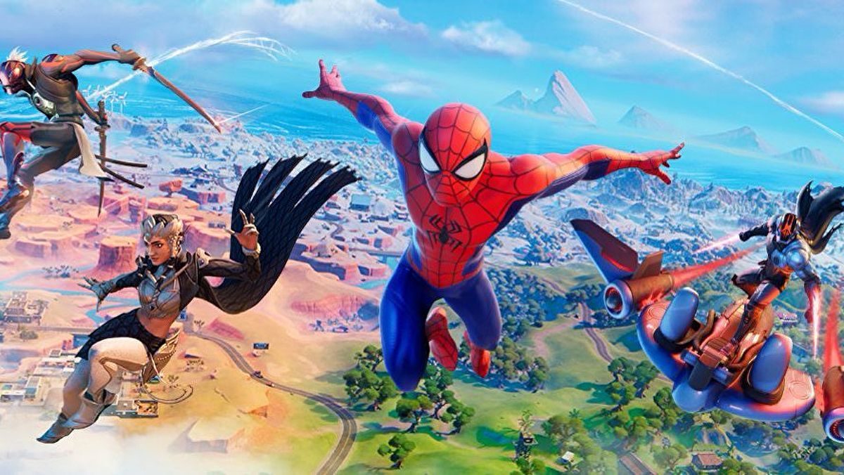 1200x676 Spider Man Fortnite Wallpaper