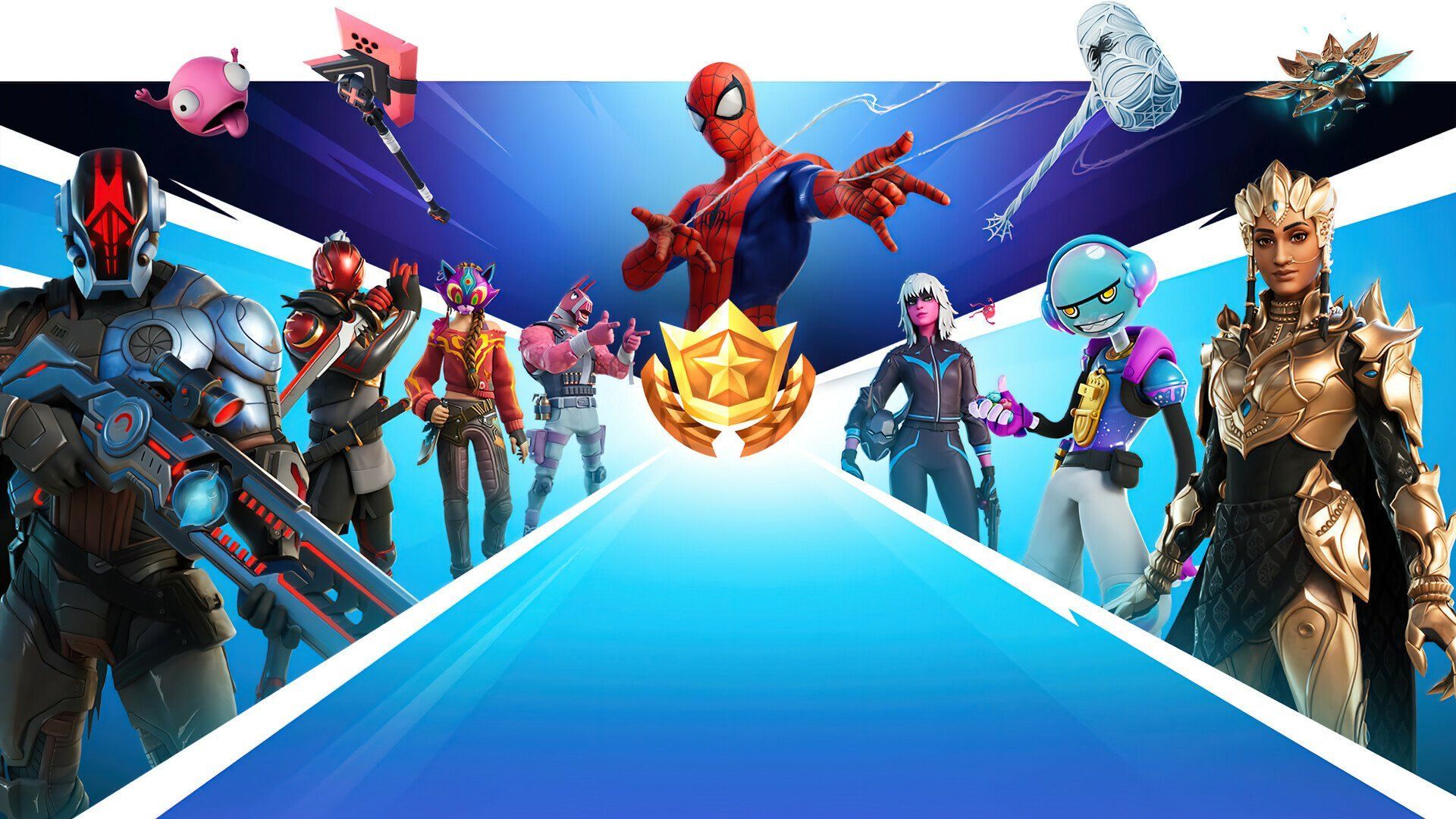 1920x1080 Spider Man Video Game Fortnite HD Wallpaper