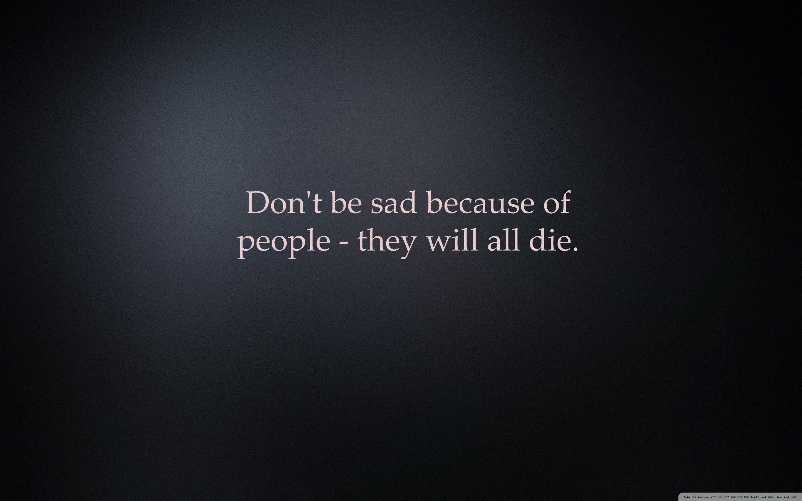 2560x1600 Sarcastic Quote 4K UHD Wallpaper for UltraHD Desktop and TV : Dual Monitor : Smartphone and Tablet Devices