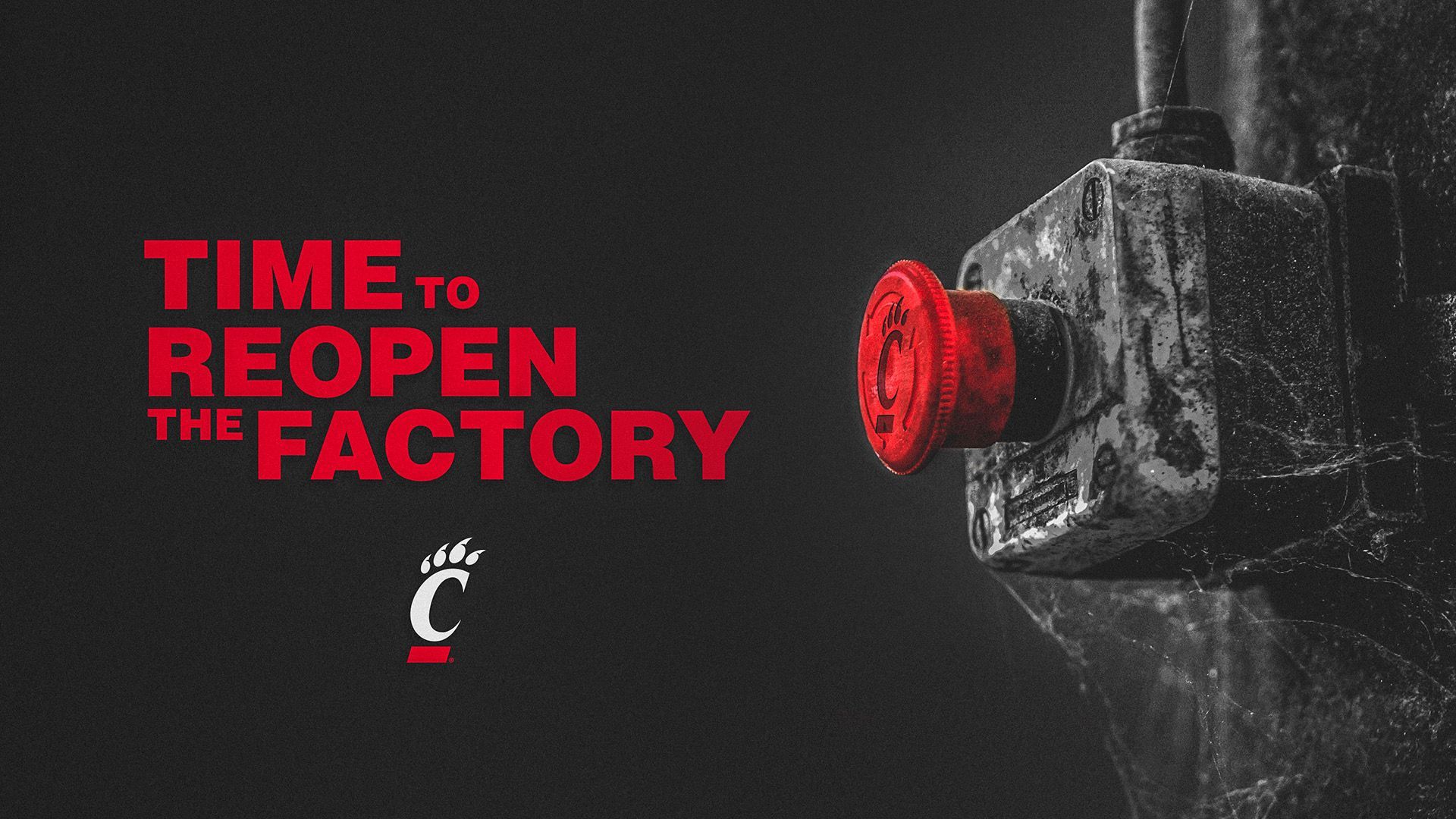 1920x1080 Cincinnati Men's Hoops on X: Time to reopen the factory