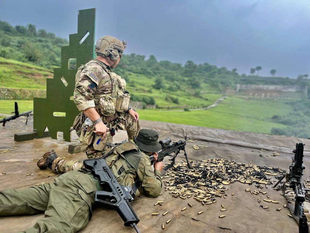 1024x768 Special Forces of Indian Army & US Army take part in the ongoing joint exercise Vajra Prahar at SFTS, Bakloh in Himachal Pradesh, India [1024 x 768]