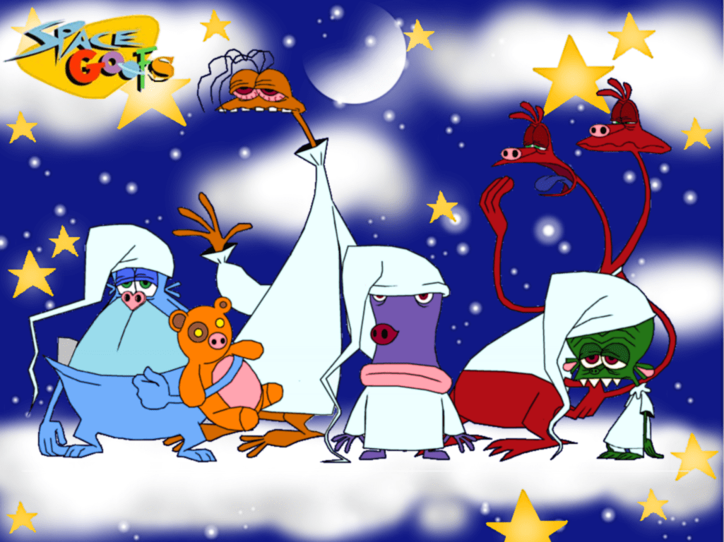 1025x768 Space Goofs Bedtime Wallpaper by manyworlds090 - Fur Affinity [dot] net