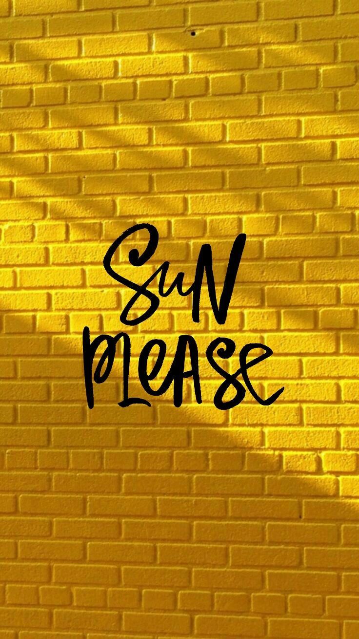 736x1308 3D. Wallpaper quotes, Yellow quotes, Yellow wallpaper
