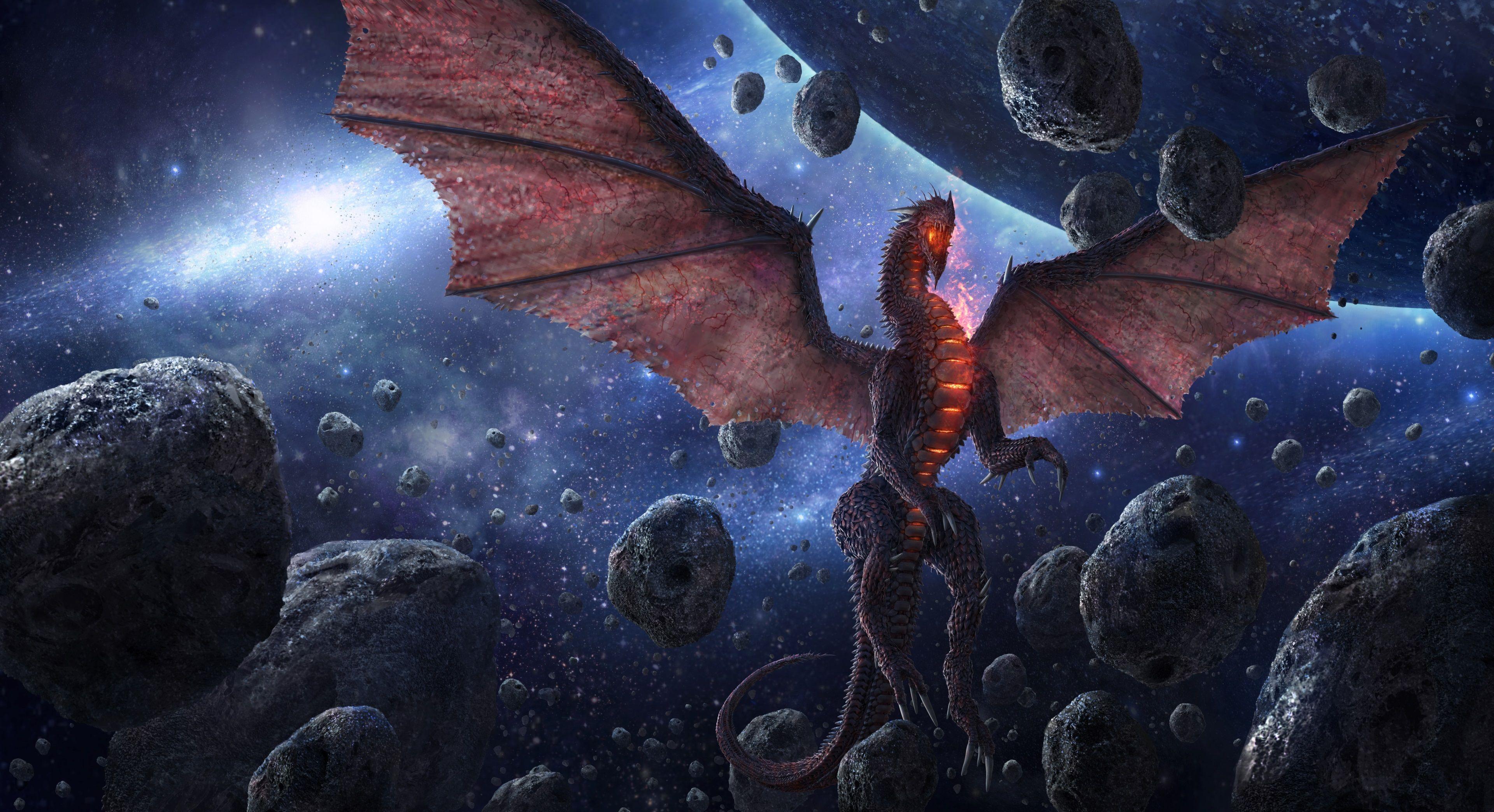 3840x2088 dragon 4k HD high quality wallpaper. Fantasy