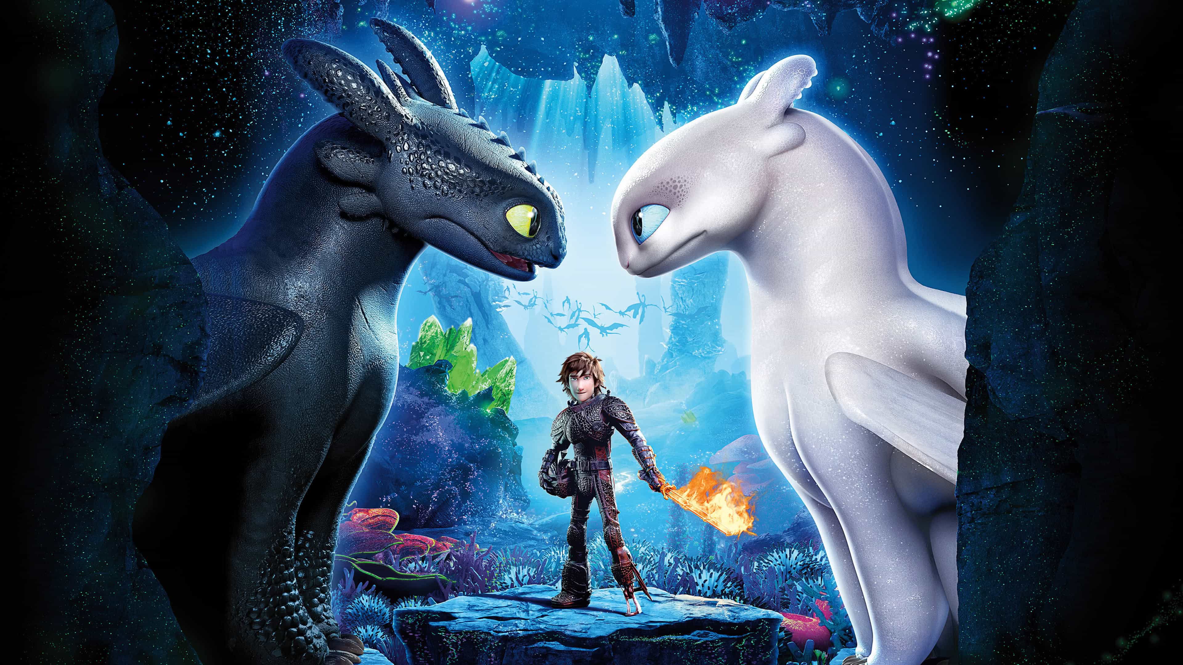 3840x2160 How To Train Your Dragon 3 The Hidden World UHD 4K Wallpaper