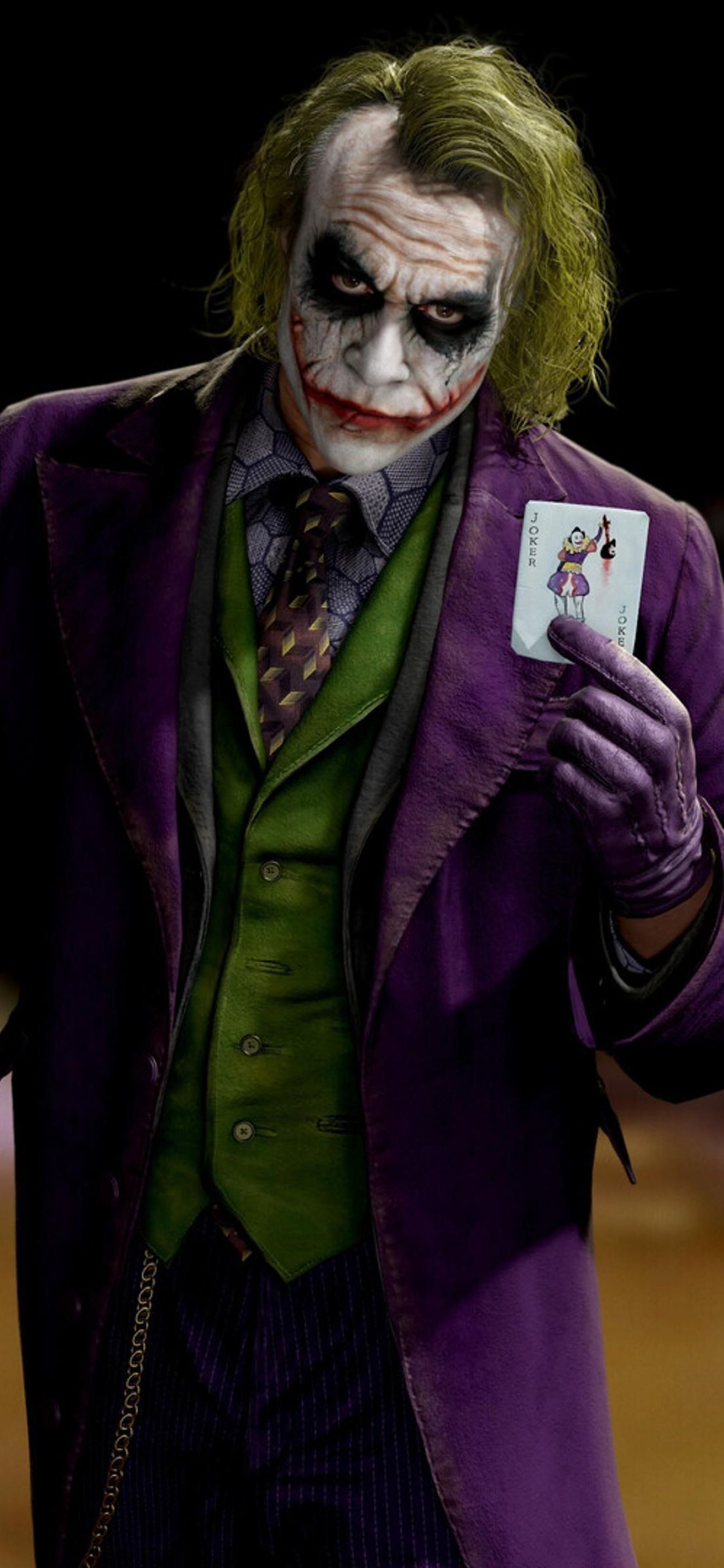 1242x2688 Joker. Attitude. Angry. Heath Ledger Wallpaper Download