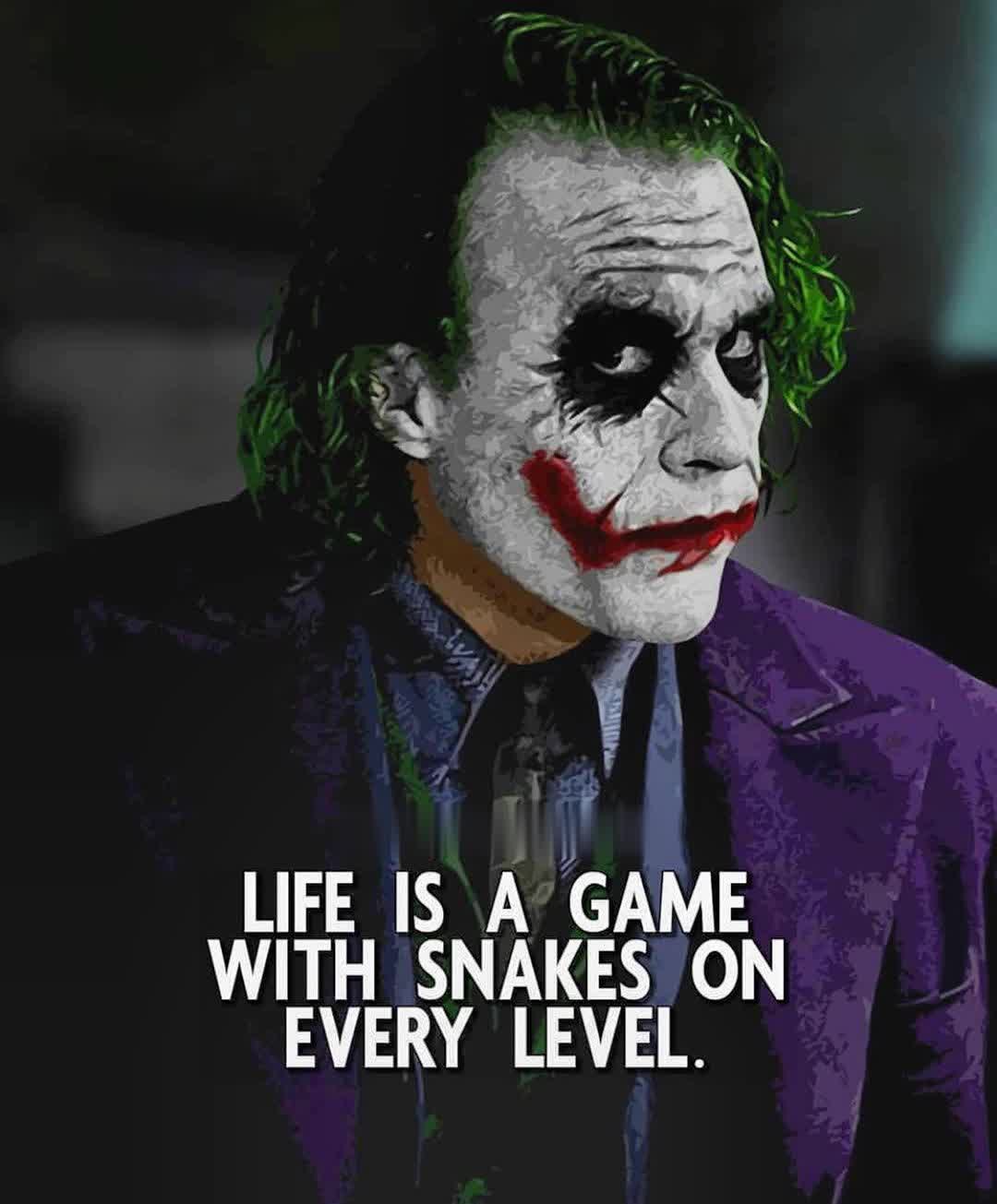 1080x1305 Joker Attitude Quotes Wallpaper