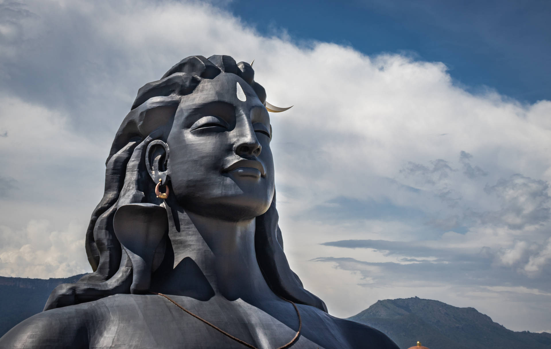 1920x1216 Download Adiyogi Shiva Statue At Coimbatore, India Wallpaper