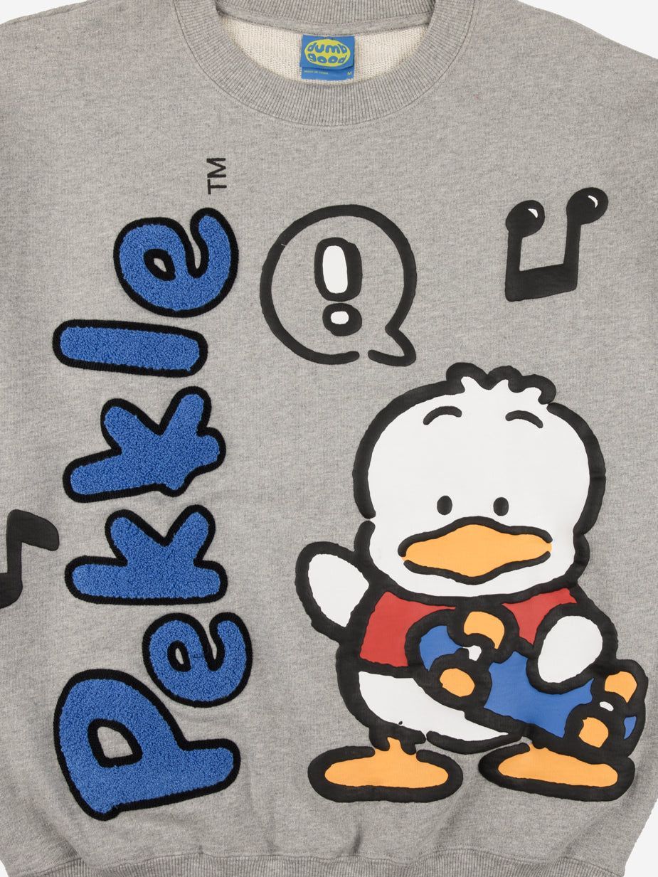 925x1233 Pekkle Puff Print Crew Neck Sweatshirt