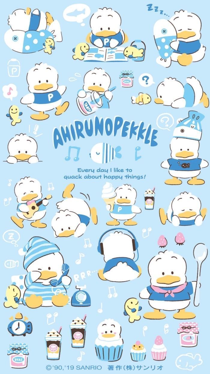 700x1244 Wallpaper sanrio. Hello kitty picture, Sanrio wallpaper, Duck wallpaper