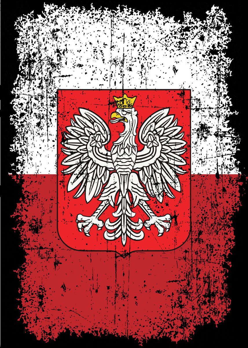 857x1200 Flag Poland Polska Polen' Poster