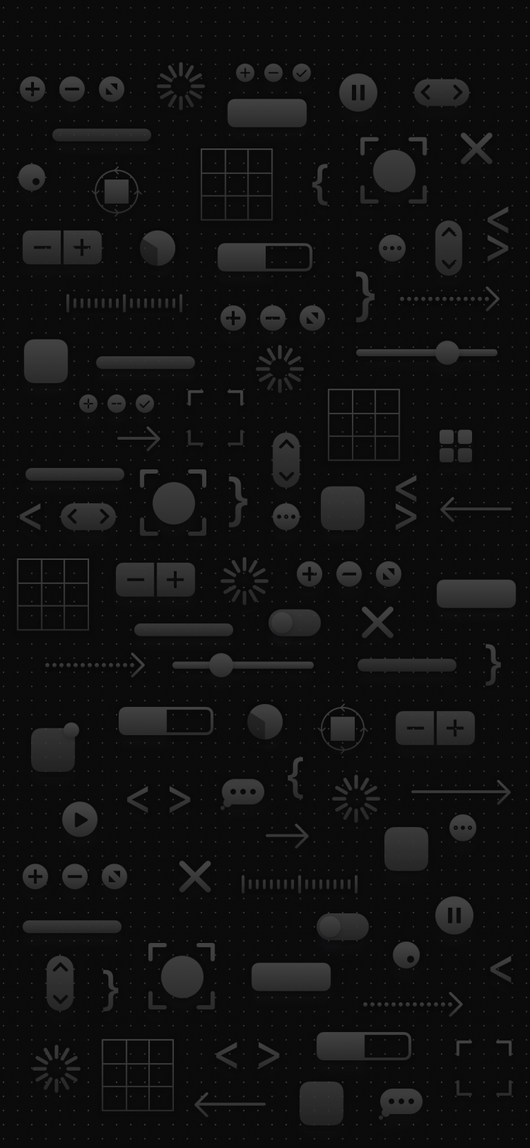 768x1663 iPhone 12 Black Wallpaper