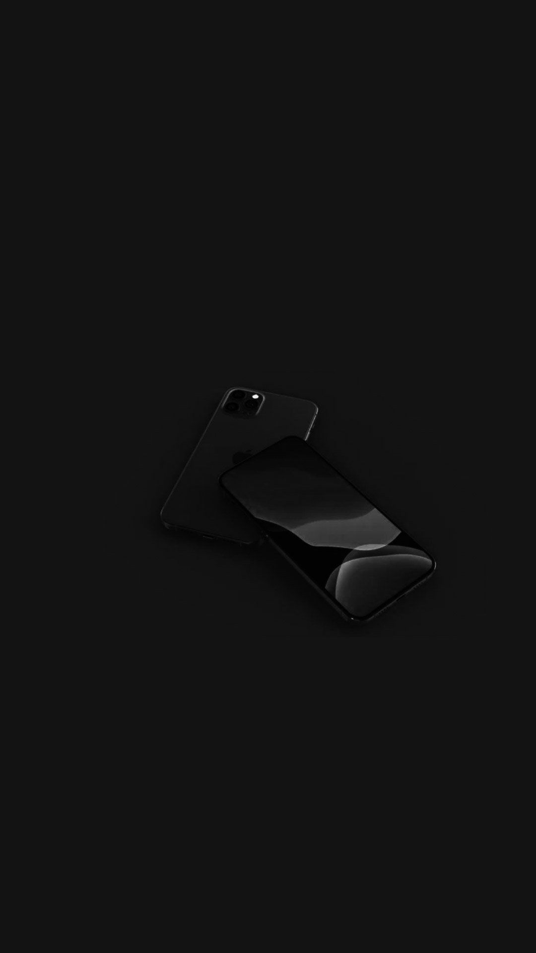 1080x1920 iPhone 12 Black Wallpaper