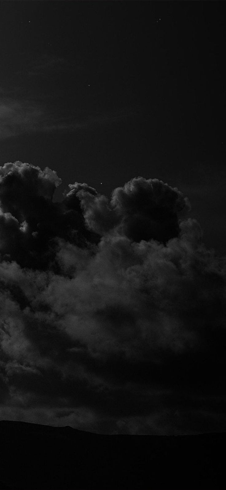 736x1593 Beautiful black wallpaper for iPhone (Free download). Clouds wallpaper iphone, Dark black wallpaper, Black wallpaper iphone dark