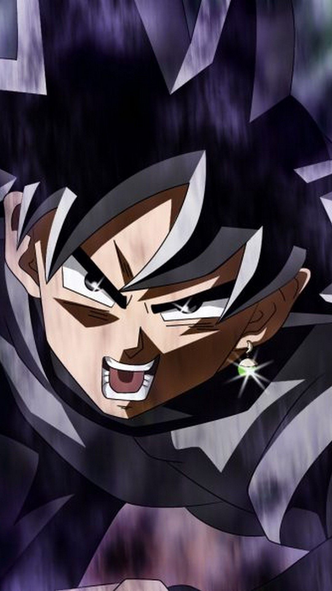1080x1920 Black Goku iPhone 12 Wallpaper HD 2023