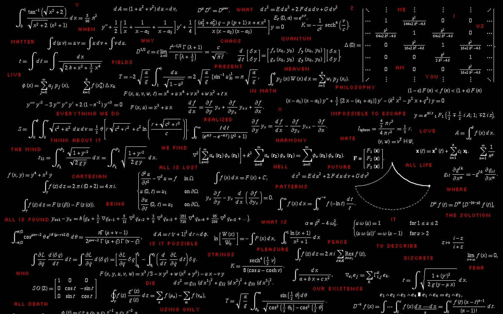1680x1050 Download Cryptic Formula Solution Wallpaper