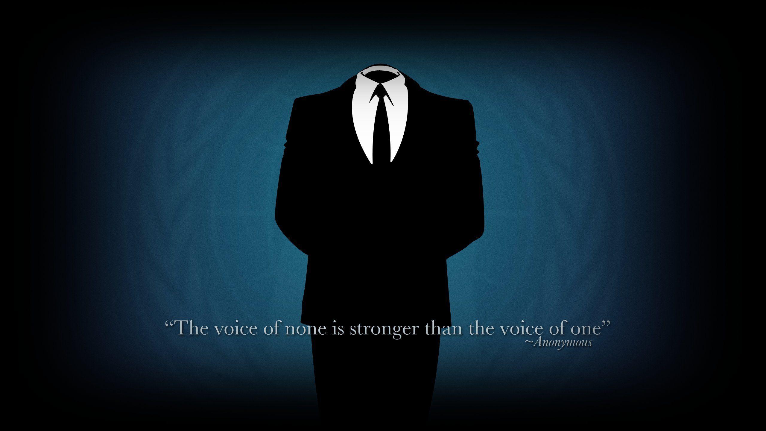 2560x1440 Anonymous Wallpaper