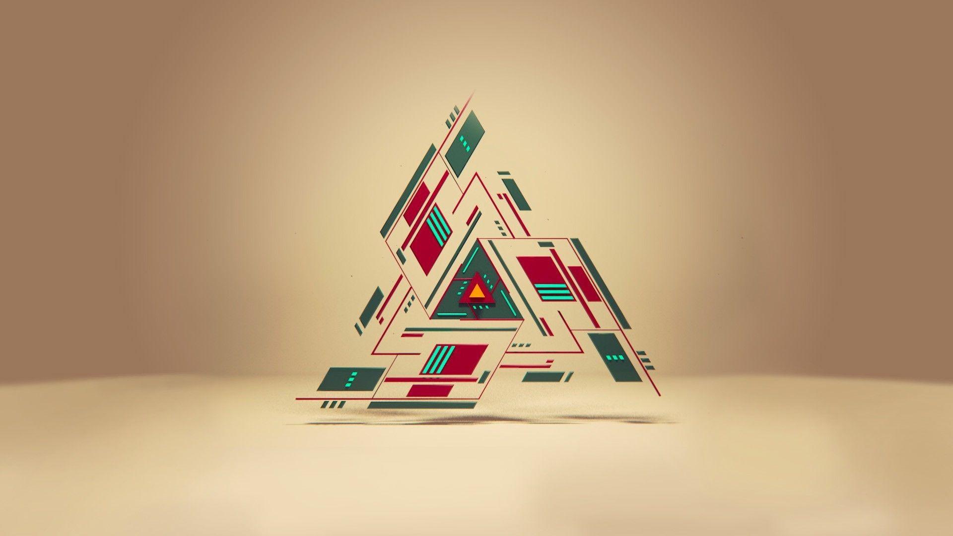 1920x1080 HD Geometric Wallpaper