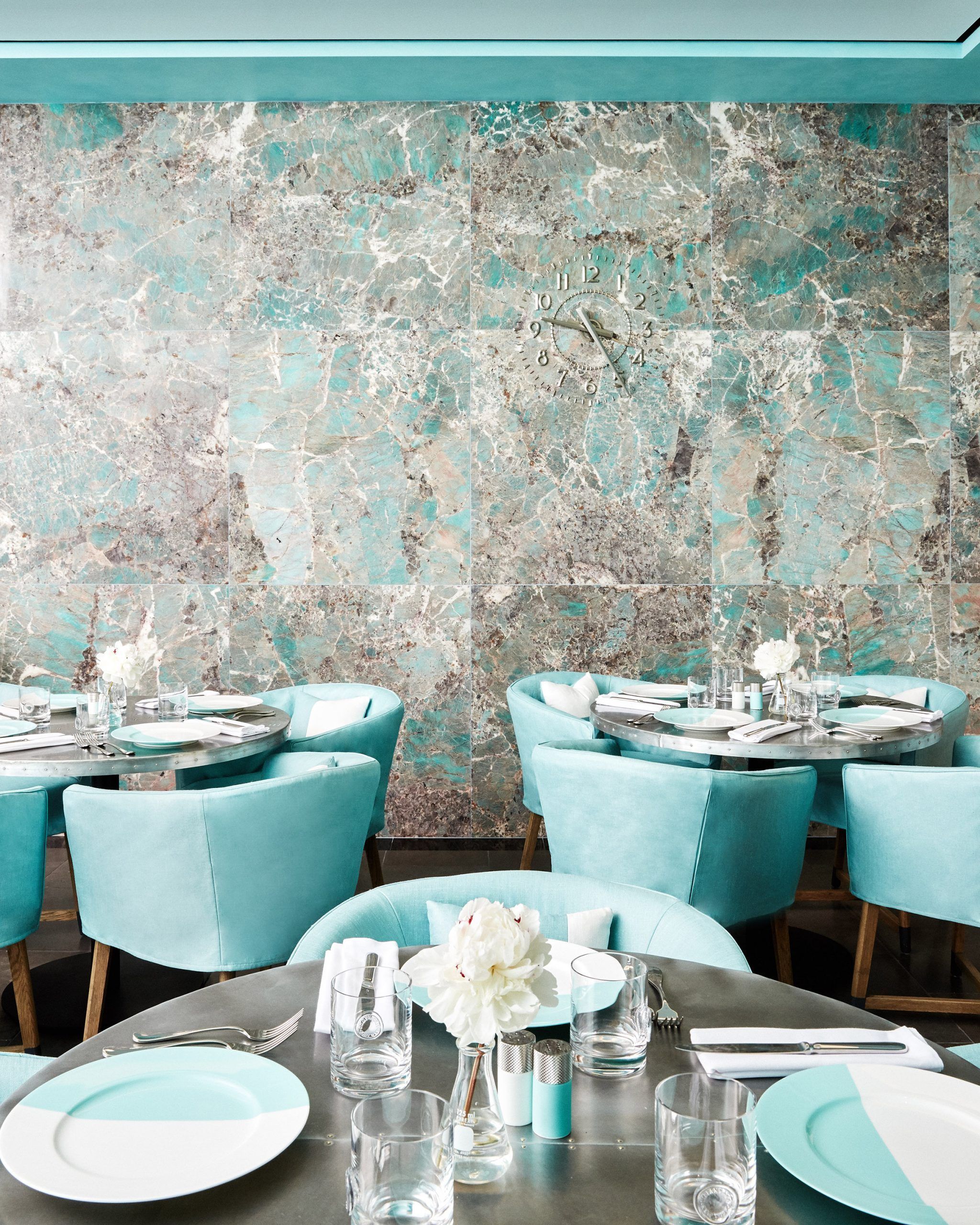 2048x2560 The Blue Box Cafe. Photo courtesy of Tiffany & Co. Natural Stone
