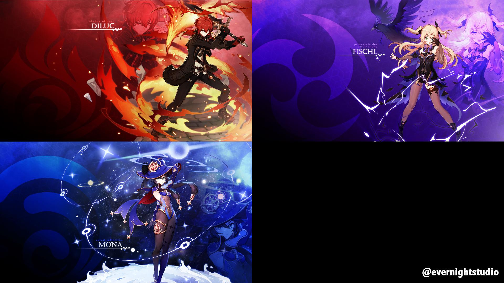 1920x1080 Genshin Impact Desktop Background PART 2 (download In Comments!) : R Genshin_Impact