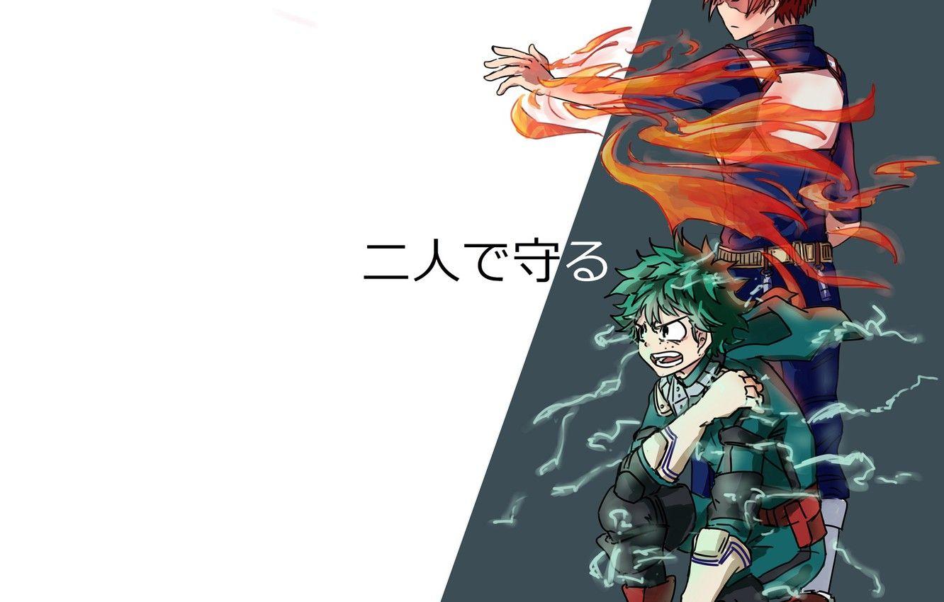 1332x850 Wallpaper guys, My Hero Academia, Boku No Hero Academy, Todoroki