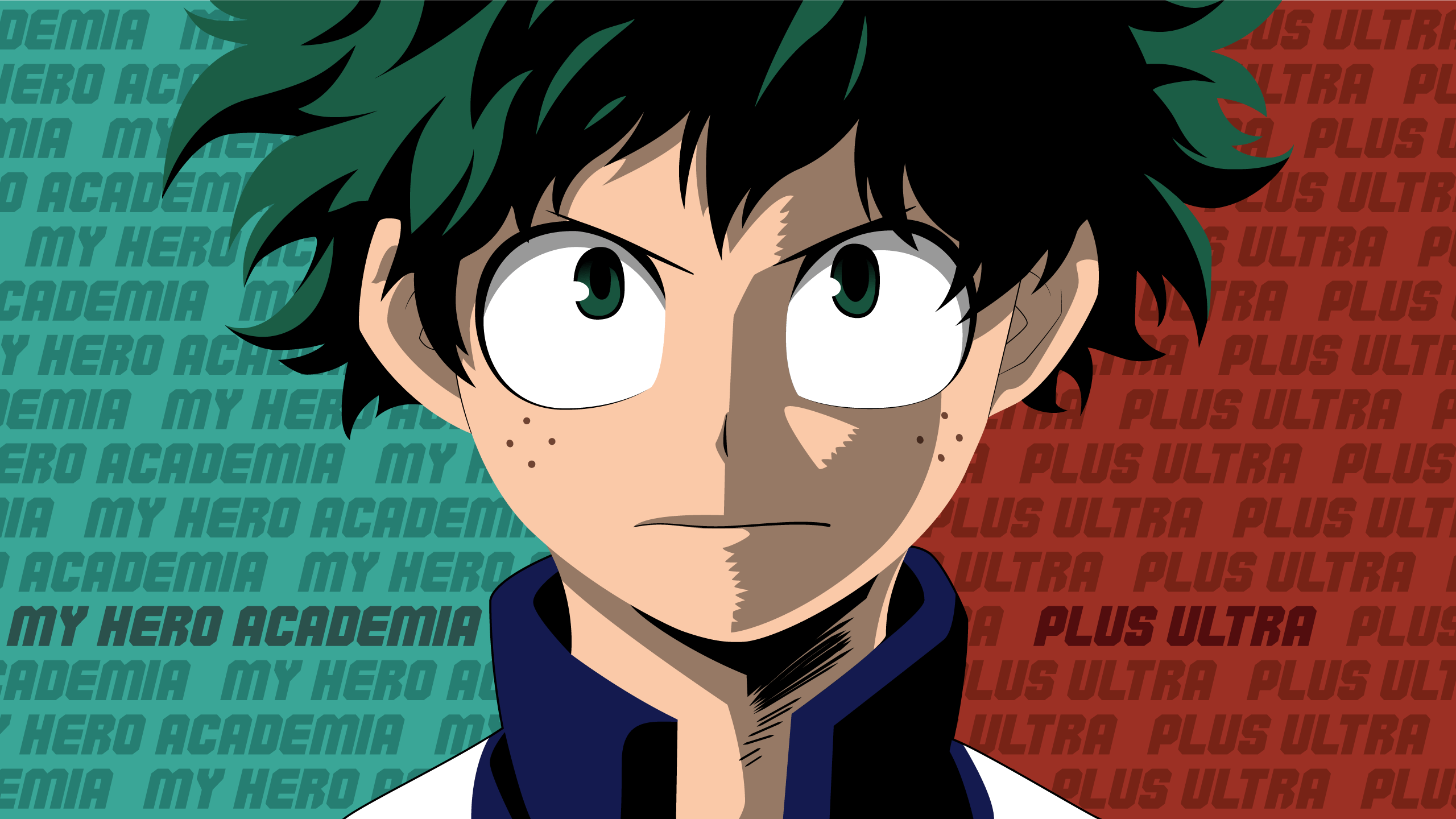 2560x1440 Boku No Hero Academia Wallpaper I Made From Re Drawing A Frame Out The Anime. Critique Welcome!