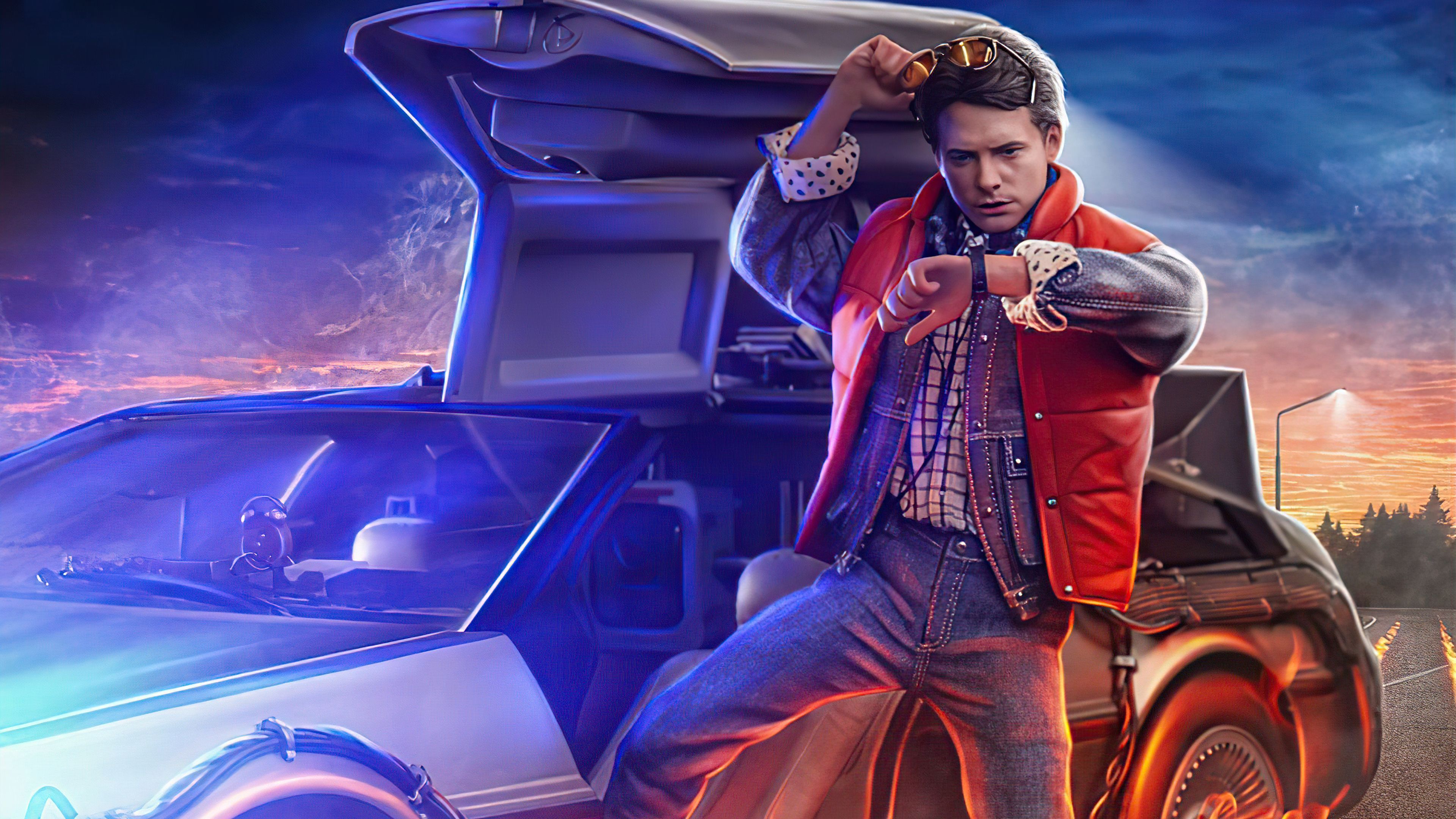 3840x2160 Back To The Future 4K Wallpaper