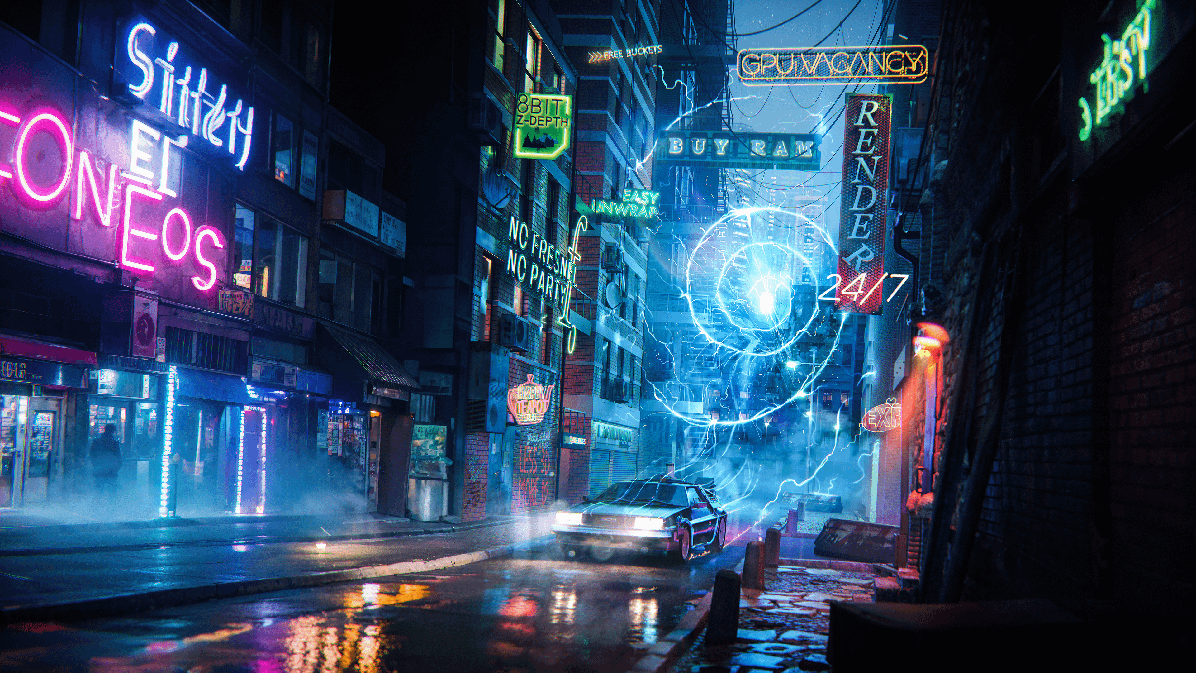 3840x2160 Back to the future of Archviz by Roberto De Rose (4K Wallpaper Uncrop)
