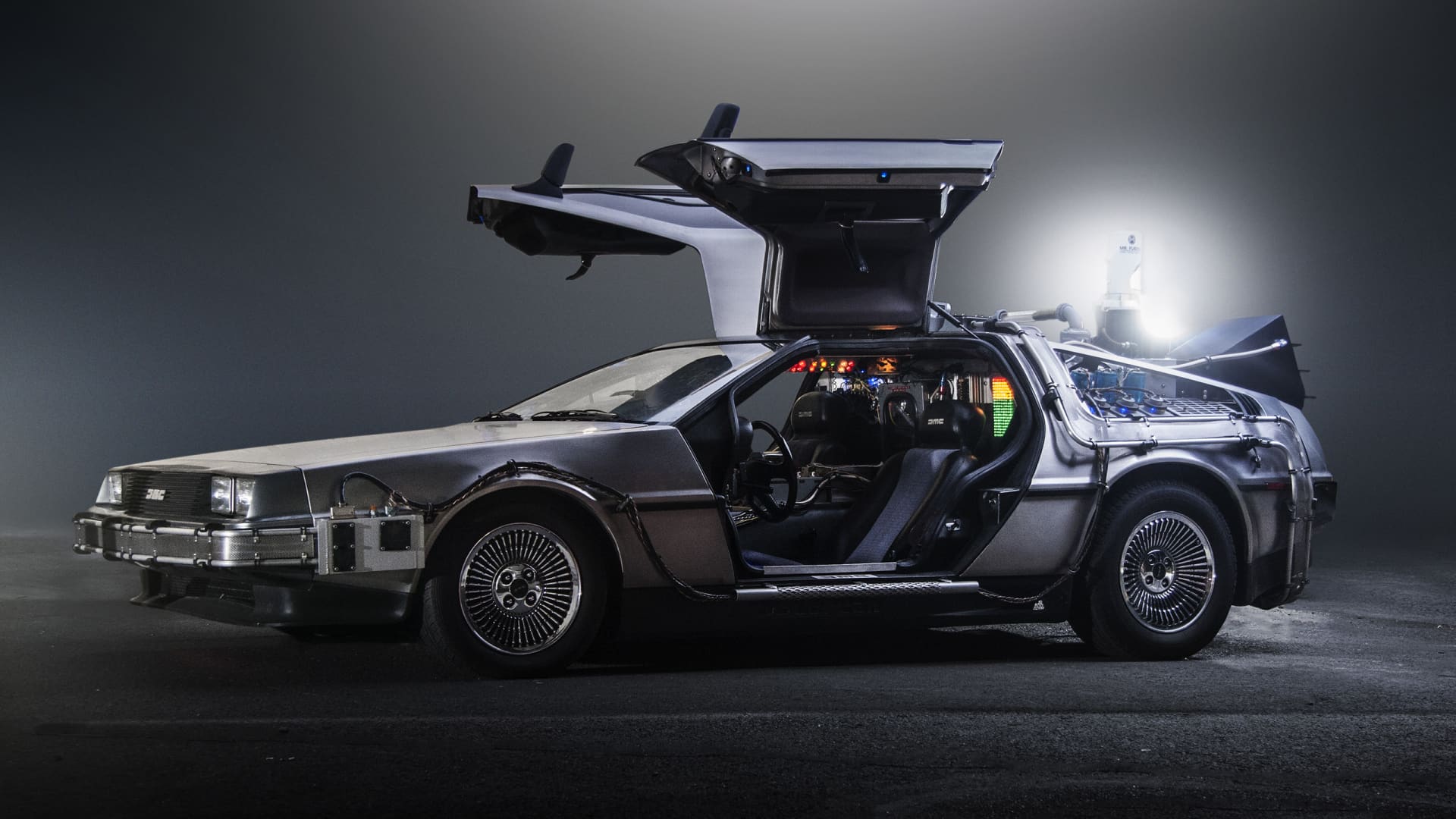 1920x1080 DeLorean from Back to the Future added to historic vehicle register